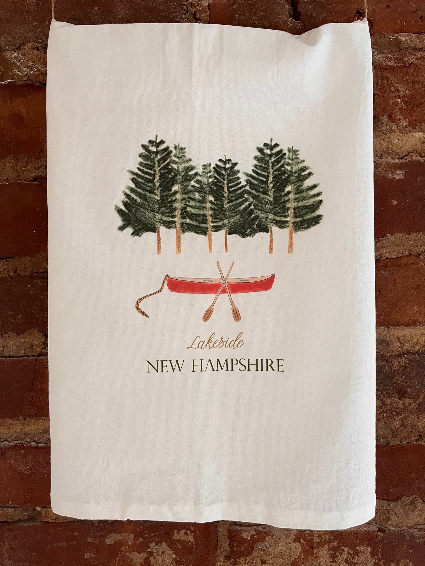 Lakeside Tea Towel